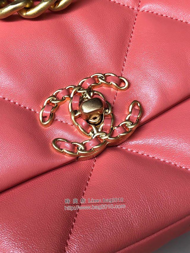 Chanel女包 香奈兒專櫃最新款19系列羊皮包 Chanel經典款女包 S1160  djc4074